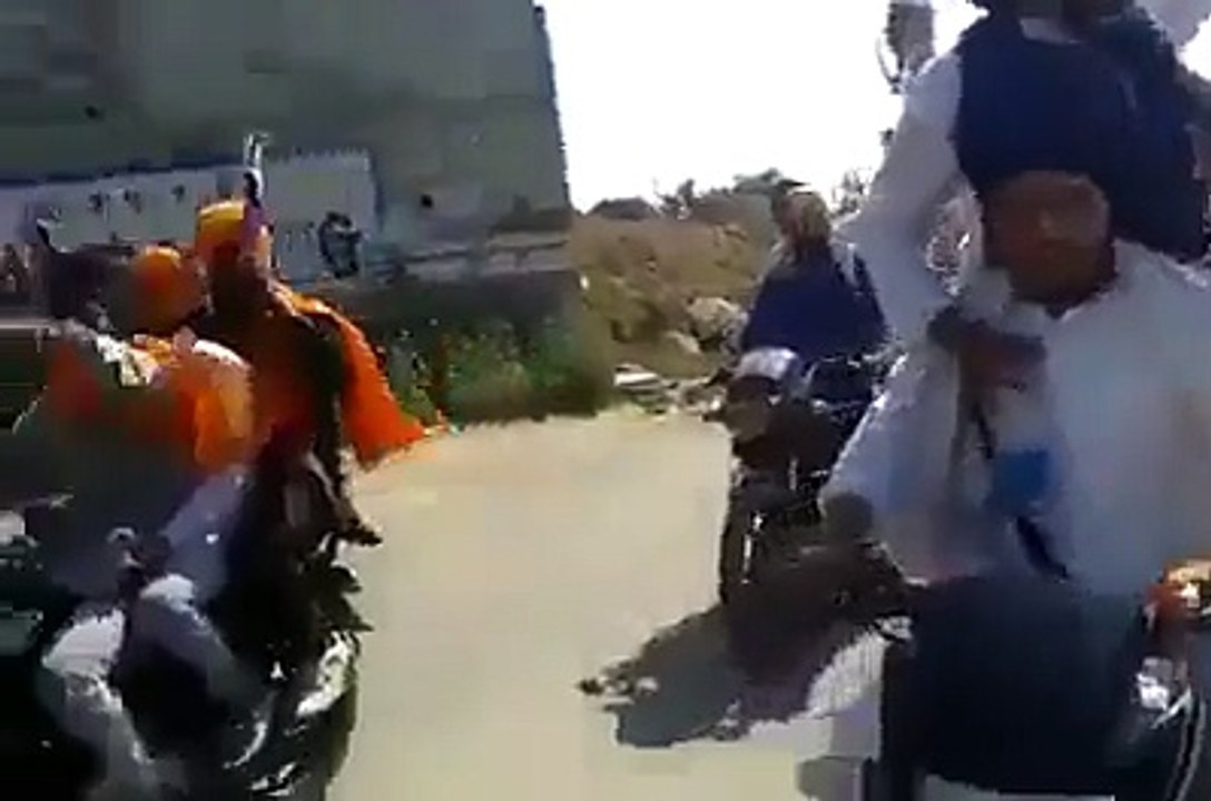 Sikhs Holding A Rally in Indian Punjab Demanding Khalistan, Exclusive Video