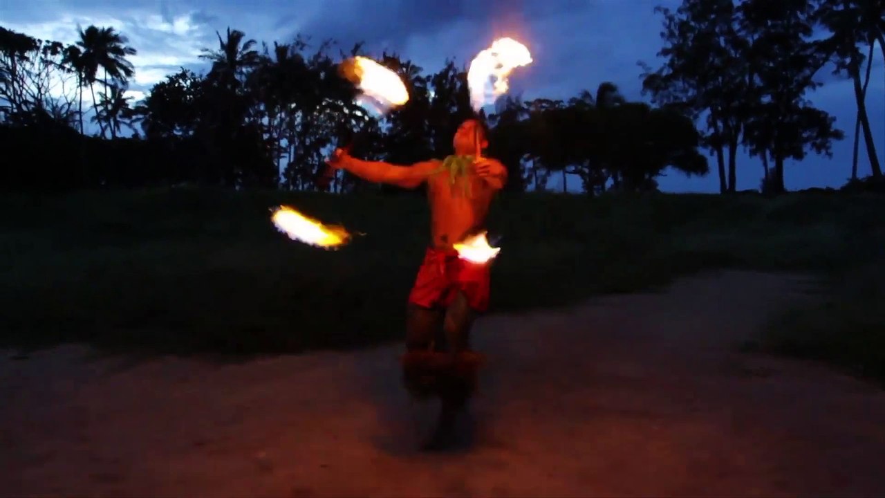 The Fire Knife Dance - Glidecam HD 4000