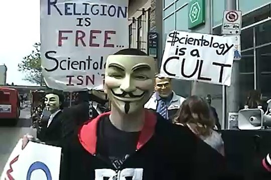 Anonymous Ottawa - May 10th - Scientology Protest.