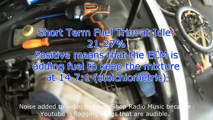 VW B5: Bank 1 System too lean at Idle