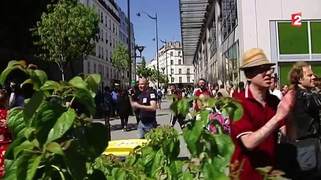 L'évacuation musclée d'un camp de migrants à Paris