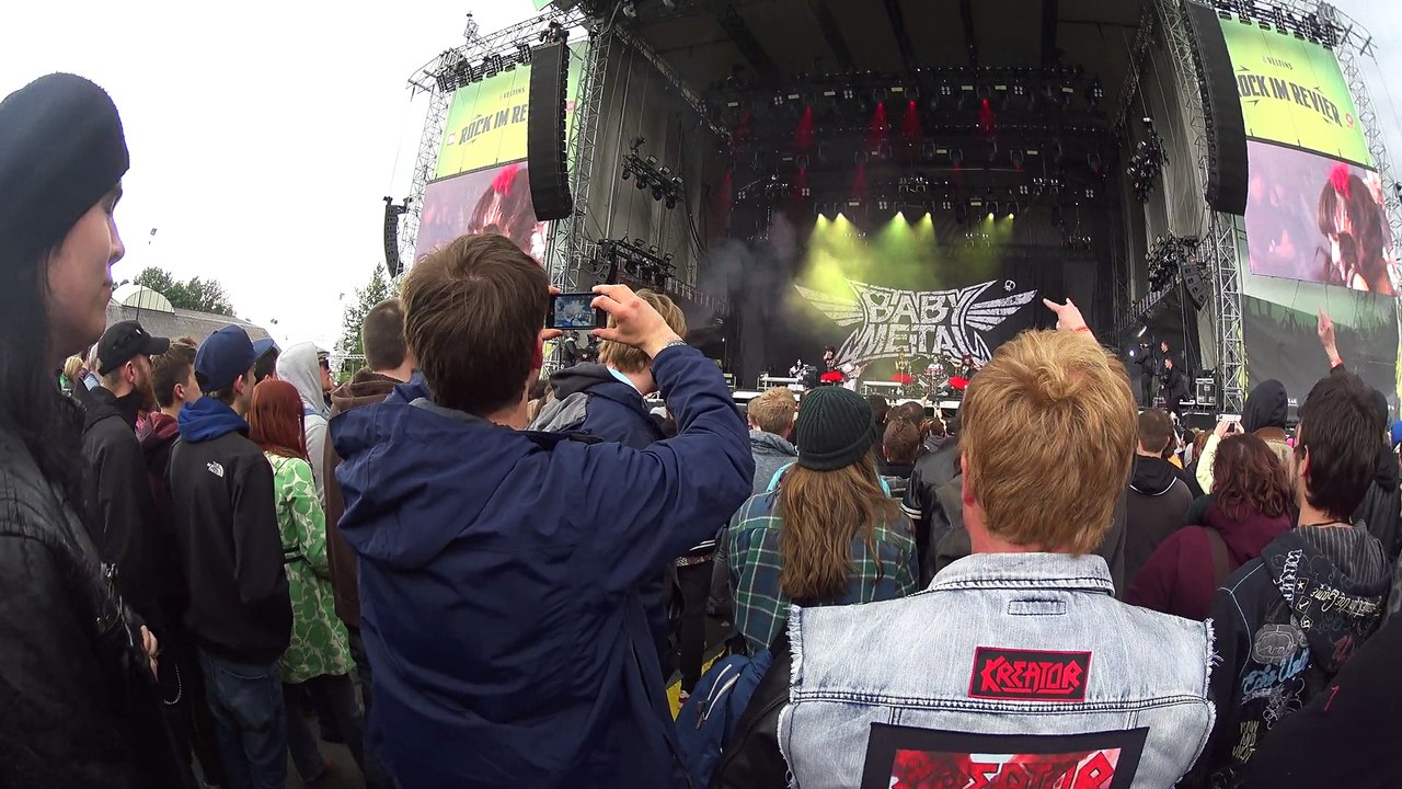 Danke Deutschland! 30Mai2015  BABYMETAL in ROCK IM REVIER(4K) 2of10 Hedobanggggyyyyaaaa!!!!
