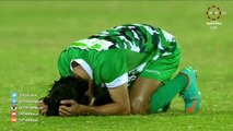 بكاء لاعب العربي «على مقصيد» عقب نهاية مبارة العربي والقادسية في دوري فيفا