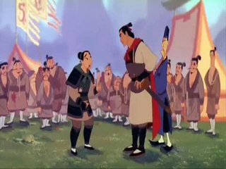 Mulan scene-What's your name?- (italian)