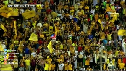 فرحة ورقص لاعبي القادسية بعد فوزهم بلقب كأس سمو أمير البلاد