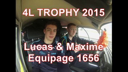 4L Trophy 2015 Lucas et Maxime