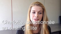 Charlotte sélectionnée au casting Elite model look
