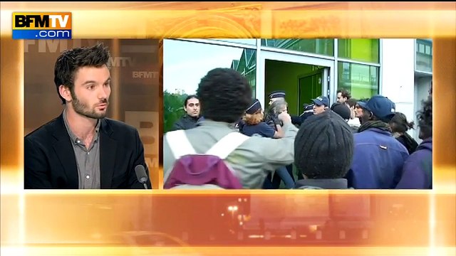 Evacuation de migrants à Paris: l’élu PCF Hugo Touzet affirme avoir été victime de violences