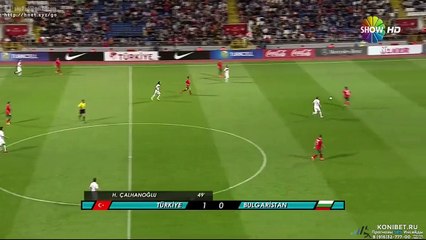 Hakan Calhanoglu Goal 2_0 _ Turkey vs Bulgaria 08.06.2015