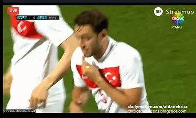1-0 Hakan Calhanoglu Free-Kick Goal _ Turkey vs Bulgaria - Friendly 08.06.2015