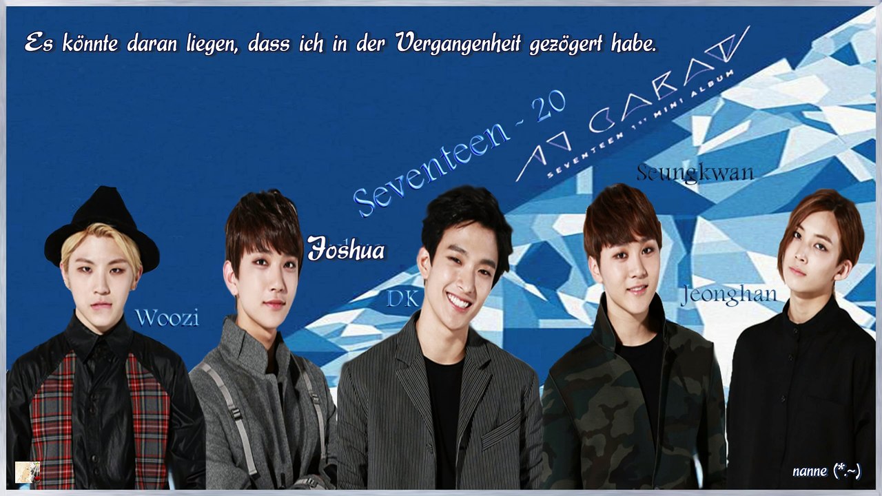 Seventeen - 20  k-pop [german Sub] SEVENTEEN 1st Mini Album `17 CARAT`