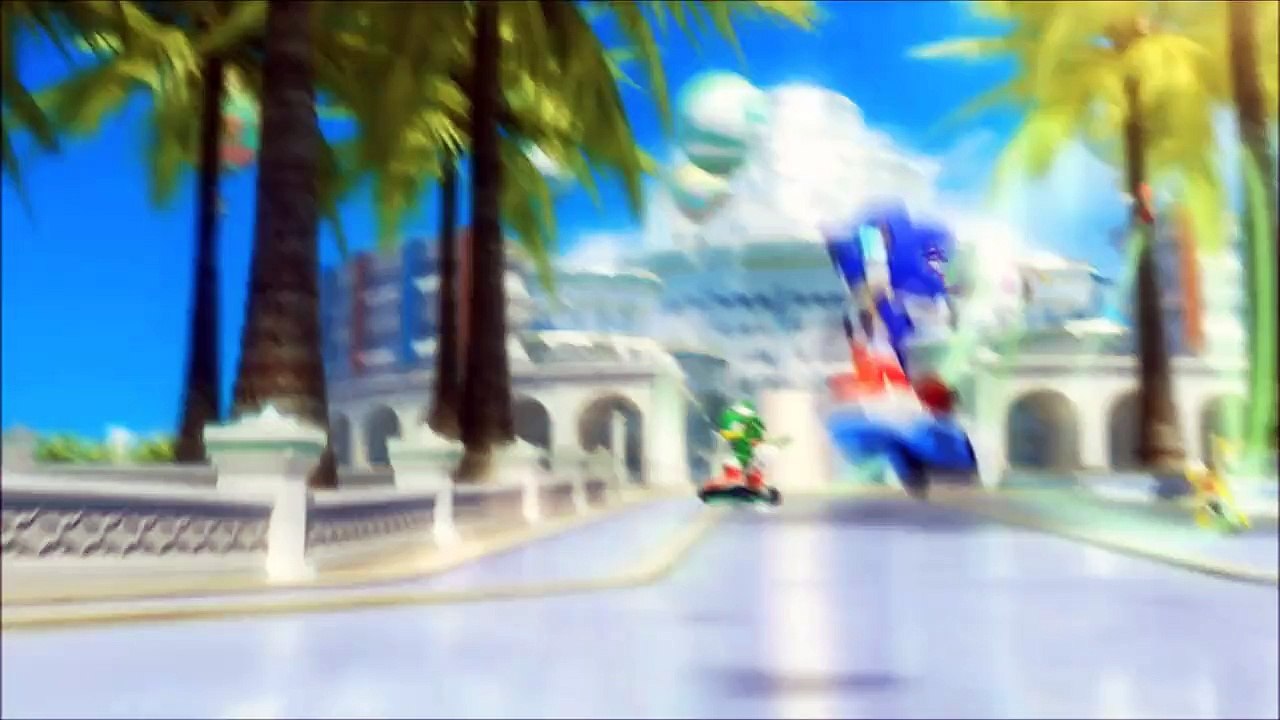 Sonic Free Riders - Intro - Xbox 360 - Kinect
