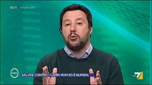 Campi Rom, Salvini: Non accetto critiche dai Vescovi che girano con la scorta