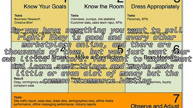 Ecommerce With Quality Budget Hosting and Free Software Solutions