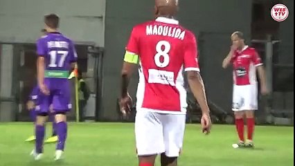 les buts de Maoulida avec Nîmes Olympique 2014 2015