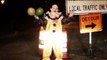 A creepy clown has been freaking out residents of Staten Island