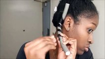 Wand Curls On Natural Hair Styledbyqueen Video Dailymotion