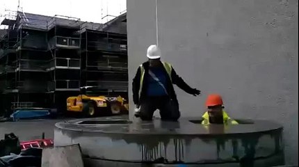 Construction Workers Play Whack-A-Mole