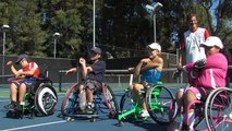 Mission Viejo hosts USTA/ITF Cruyff Foundation Junior Wheelchair Tennis Camp