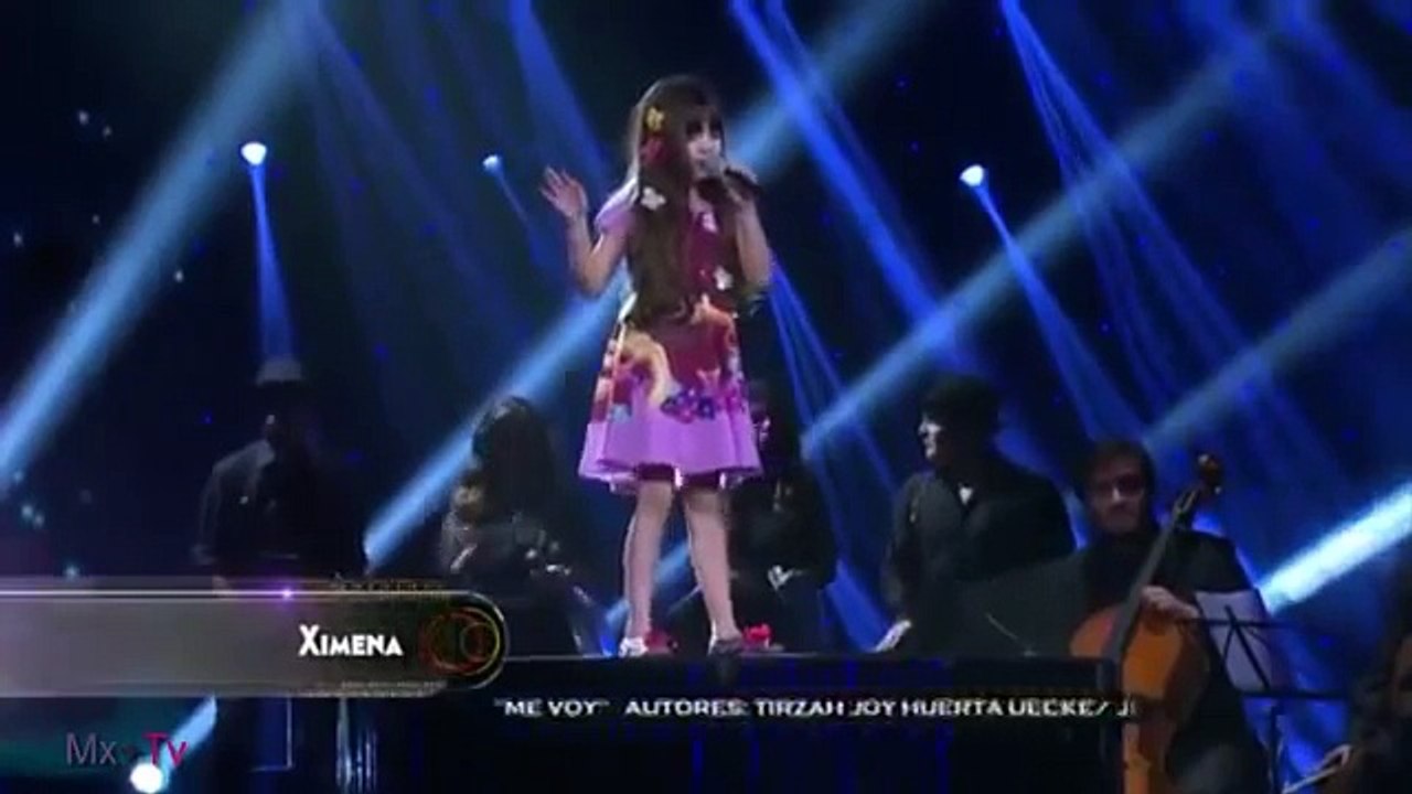 Ximena - Me Voy - Jesse y Joy - La Academia Kids
