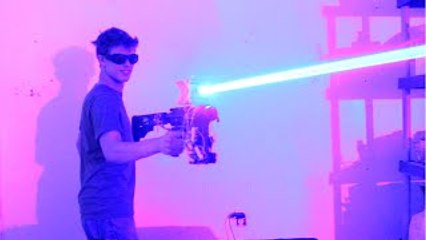 My Homemade 40W LASER SHOTGUN!!!!!