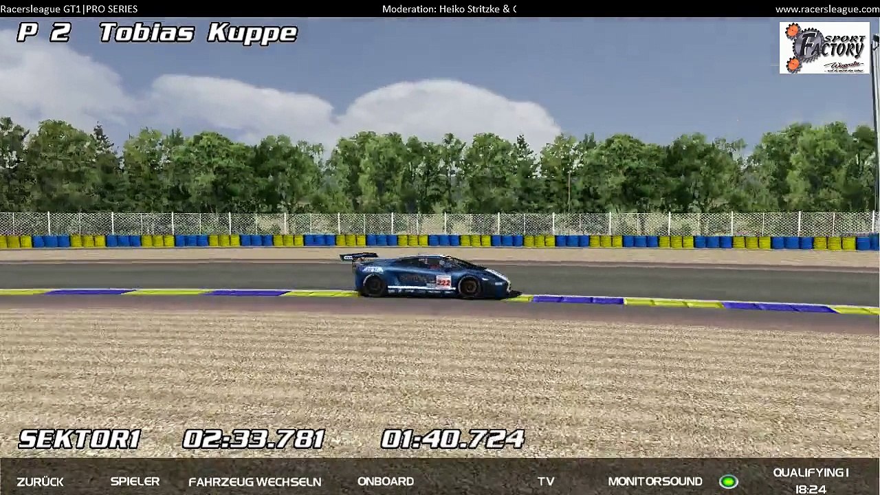 Racersleague GT1 Pro Series 2014/15 - Round 17  - Le Mans (Finale)
