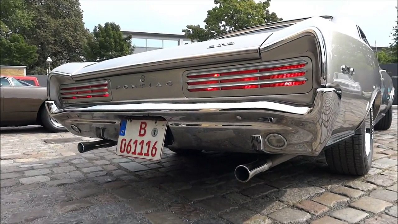 Pontiac GTO 1966 start up - exhaust sound
