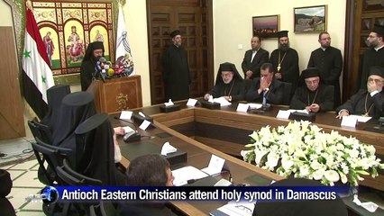 Antioch Eastern Christians attend holy synod in Damascus