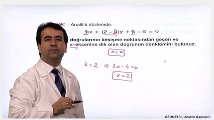 YGS-LYS GEOMETRİ - Analitik Geometri 7