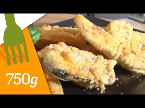 Recette de Beignets de courgettes - 750 Grammes