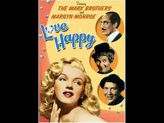 Marilyn Monroe en ''Amor en conserva'' (Love Happy) 1950. Español.