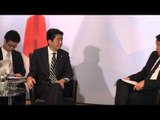 Renzi al Vertice G7 di Elmau - Bilaterale con il Primo Ministro del Giappone (7 giugno 2015)