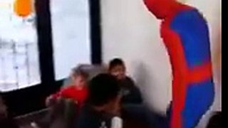 Spiderman Eats It Big Time  [must watch]
