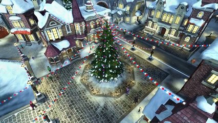 Snow Village 3D Screensaver