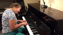 Senja Plays Duet by Ear - Piano Keyboard Lessons Portland Teacher Video