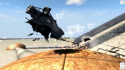 BeamNG DRIVE crash test mod car Ford LTD 1968