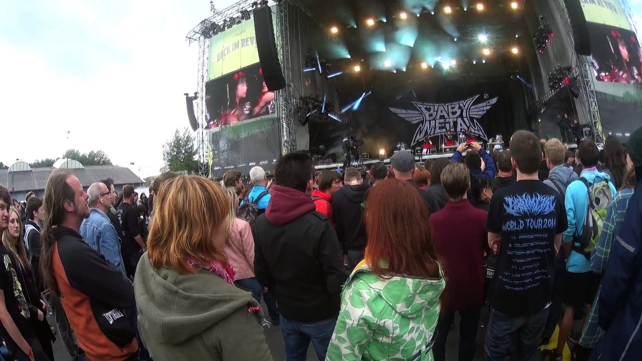 Danke Deutschland! 30Mai2015  BABYMETAL in ROCK IM REVIER(HD) 9of10 Gimme Chocolate
