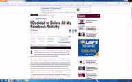 How to delete ALL facebook wall posts in timeline