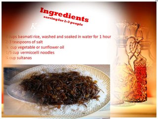 Kurdish Food, Kurdish Rice