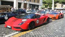 Lamborghini Meeting in Austria: Aventador SV, Murcielago SV, Huracan - Sounds and more!