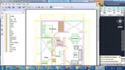 Convertir de DWG AutoCAD a PDF JPG PNG con modo Impresión de forma rápida