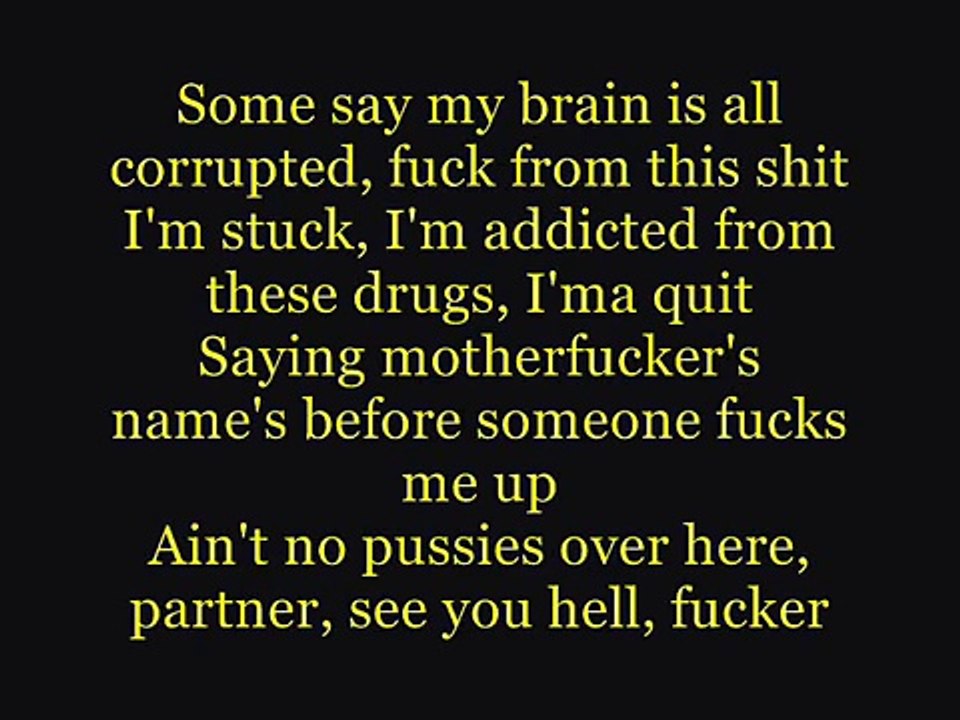 Eminem Hail Mary ft. 50 Cent, Busta Rhymes (Lyrics On Screen) (Ja