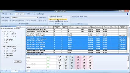 Betfair trading strategies - Lay the field - Automatically