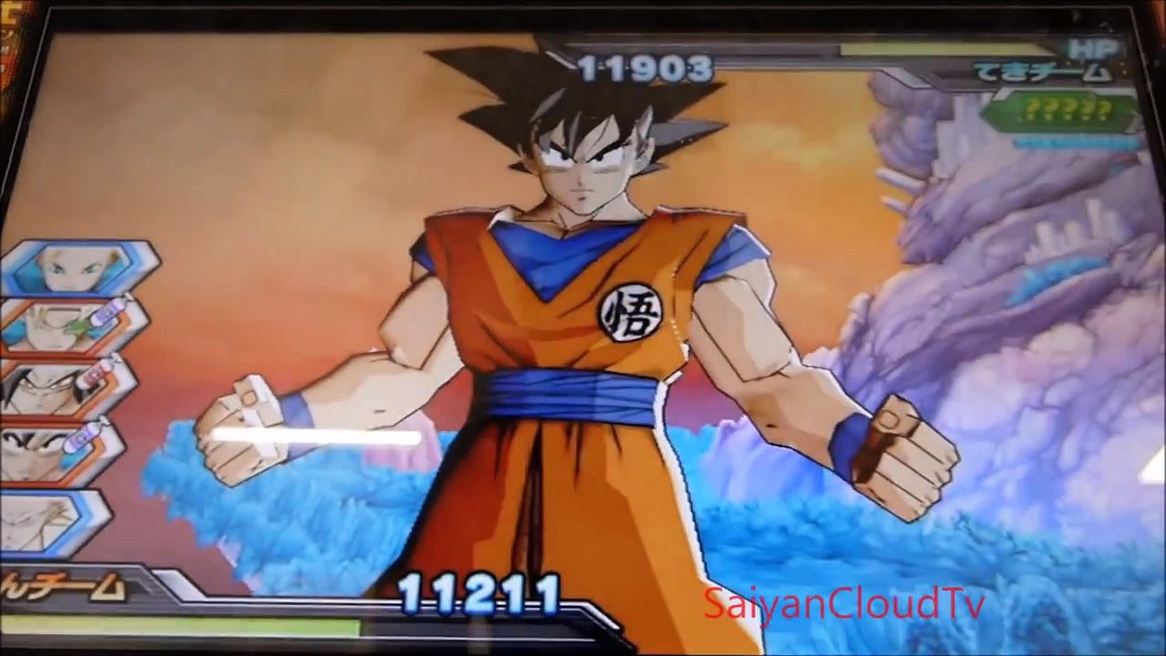 Dragon Ball Heroes: Galaxy Mission 7 Super Saiyan God Goku Transformation And Special Attack