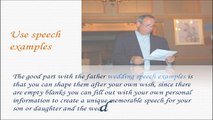 Father Wedding Speech - Ideas For Wedding Speeches and Toasts