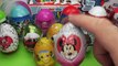 24 Surprise Eggs Kinder Surprise Mickey Mouse Minnie Mouse Cars 2 Disney Pixar