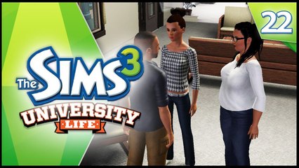 EXAM DAY! - Sims 3 University Life - EP 22