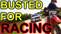 Busted By the COPS Illegal Street Racing