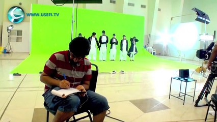 كواليس تصوير إعلان مسرحية مدينة البطاريق