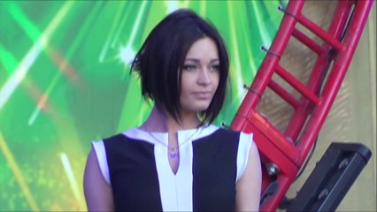 Ucranianas cantando en el Parque Gorky de Kharkov